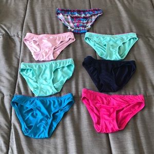 7 pieces of underwear